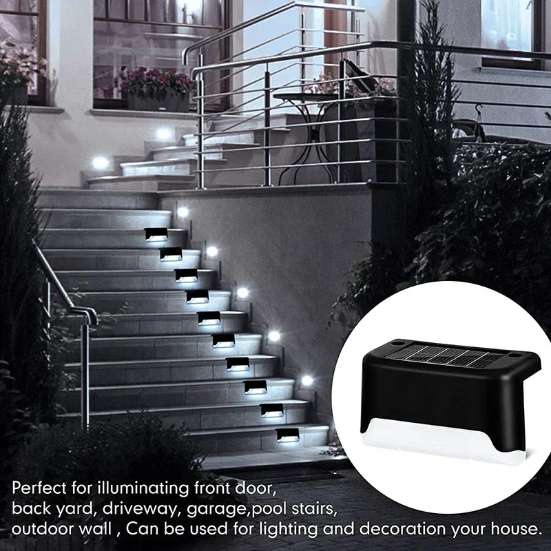 LED Solar Outdoor Step Lights