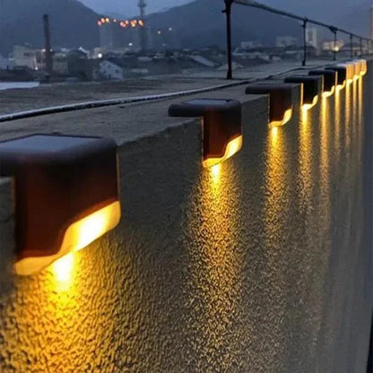 LED Solar Outdoor Step Lights