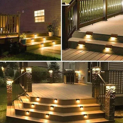 LED Solar Outdoor Step Lights